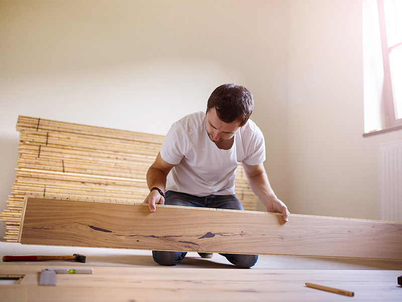 handyman installing wooden floor lawndale ca
